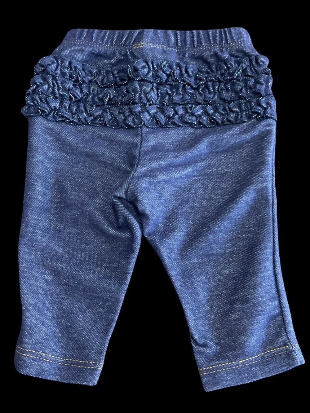 👣 10/$25 - Blue Pants w/ Ruffle Bottom Detail